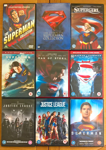 Superman complete dvd - complete, movie